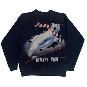 1994 Vintage Coca Cola Polar Bear Sweatshirt